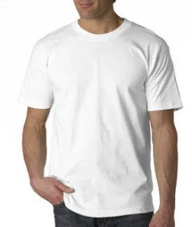 2905 Union Made: A Division of Bayside Adult Union Made Cotton Tee White