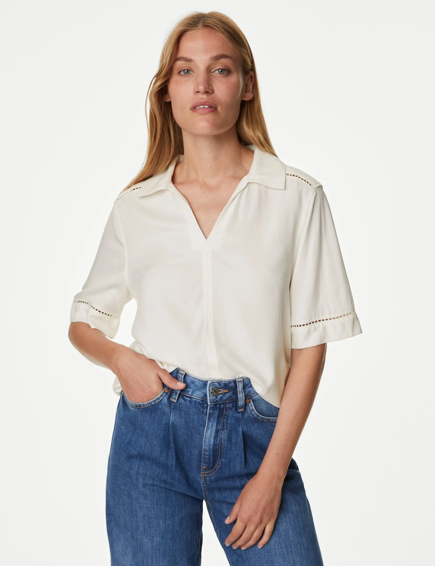 Collared Blouse