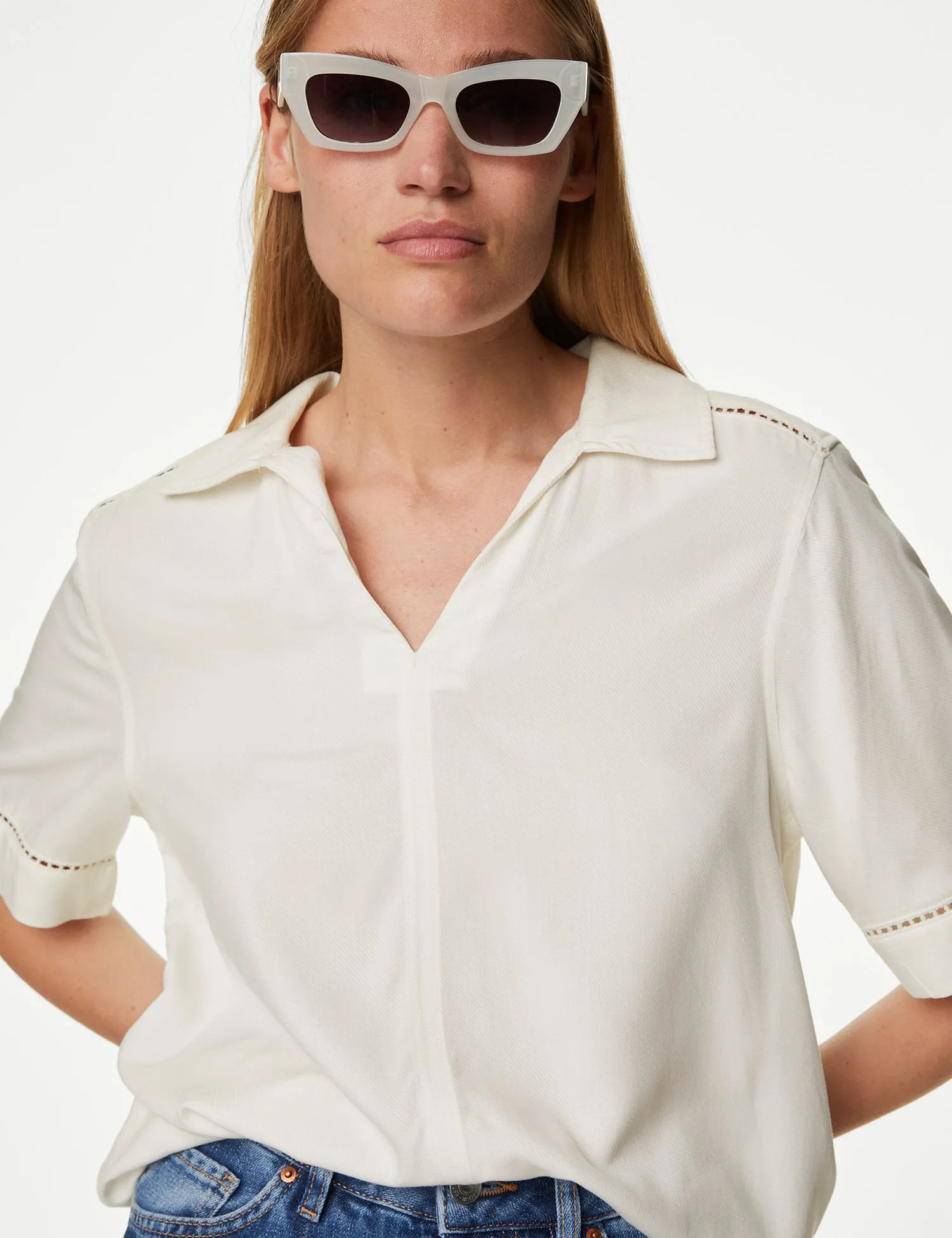 Collared Blouse