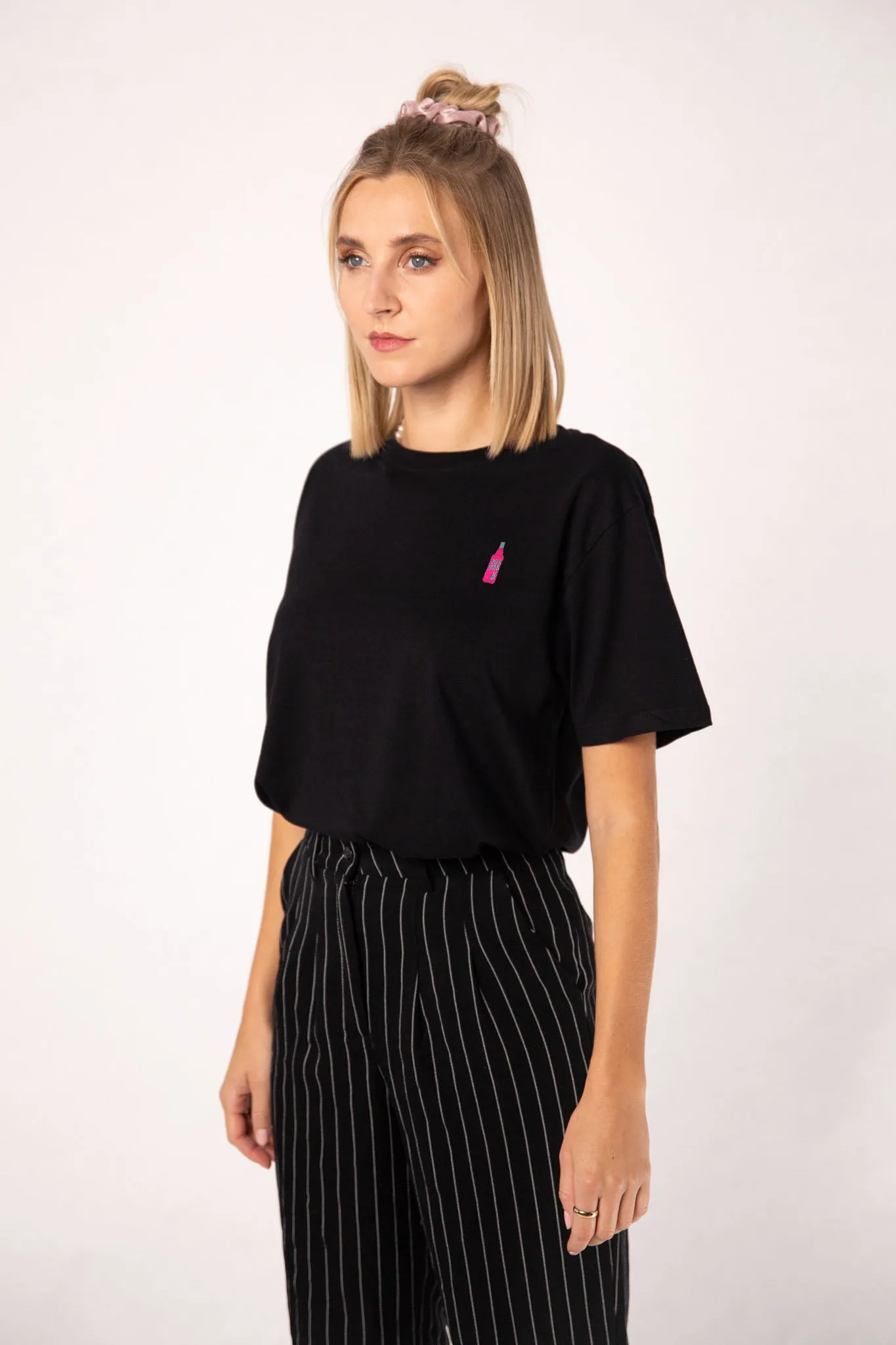dos mas | Besticktes Frauen Oversized Bio Baumwoll T-Shirt