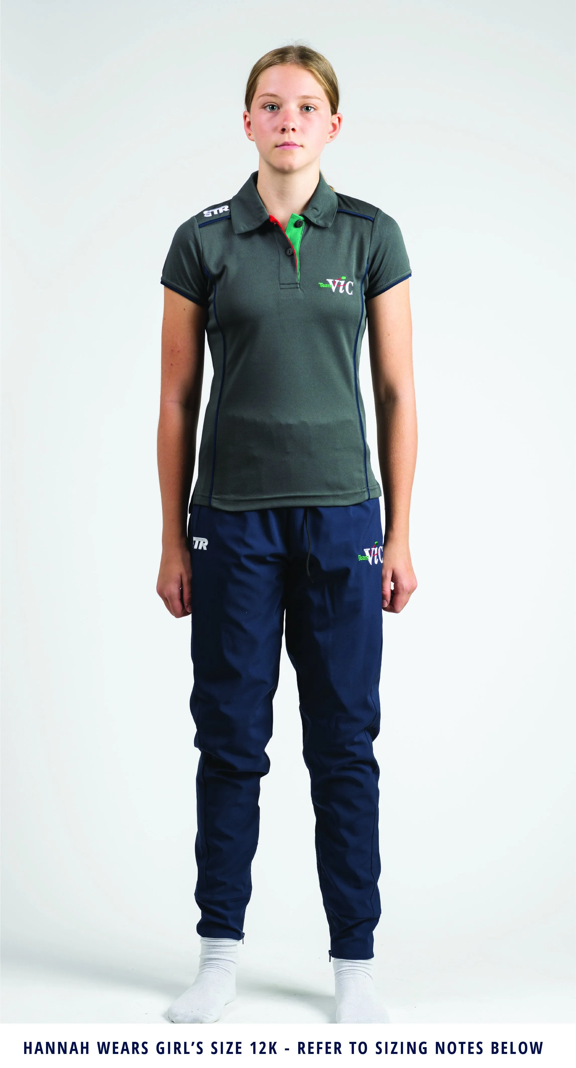 Female Team Vic Slim Leg Tracksuit Pants (2022  Run Out Stock)