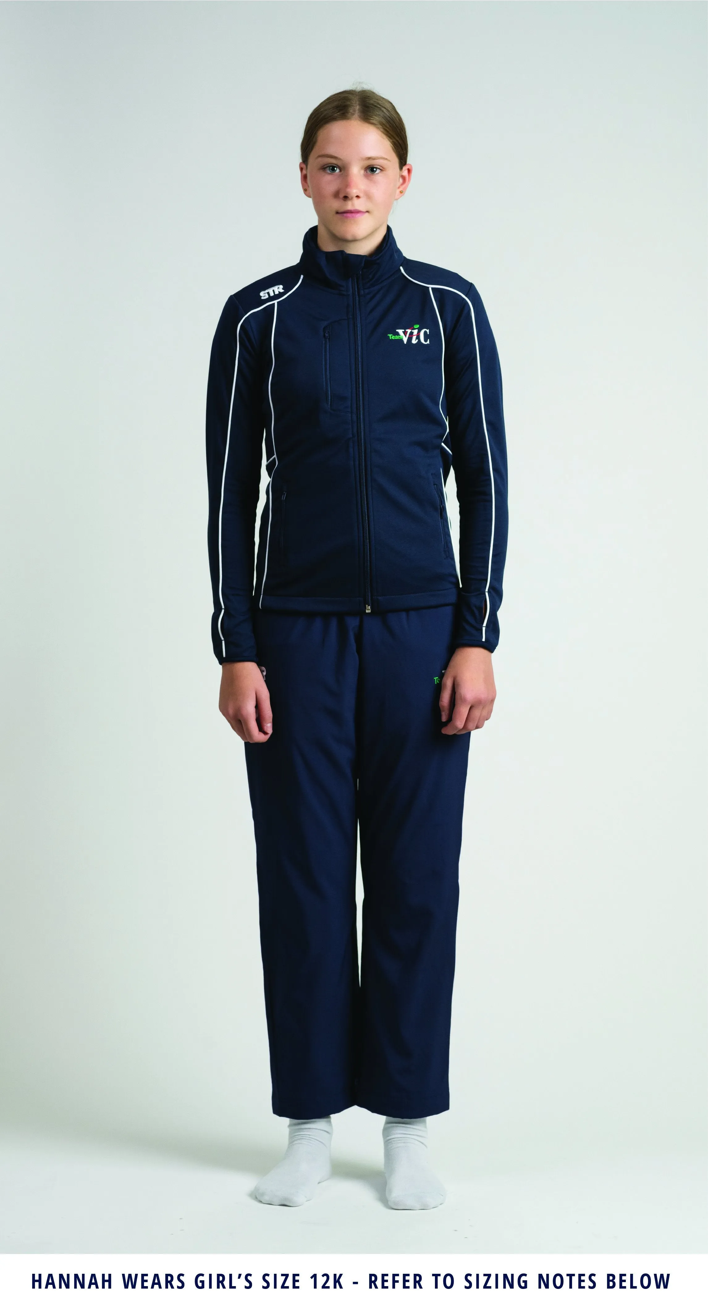 Female Team Vic Straight Leg Tracksuit Pants (2022  Run Out Stock)