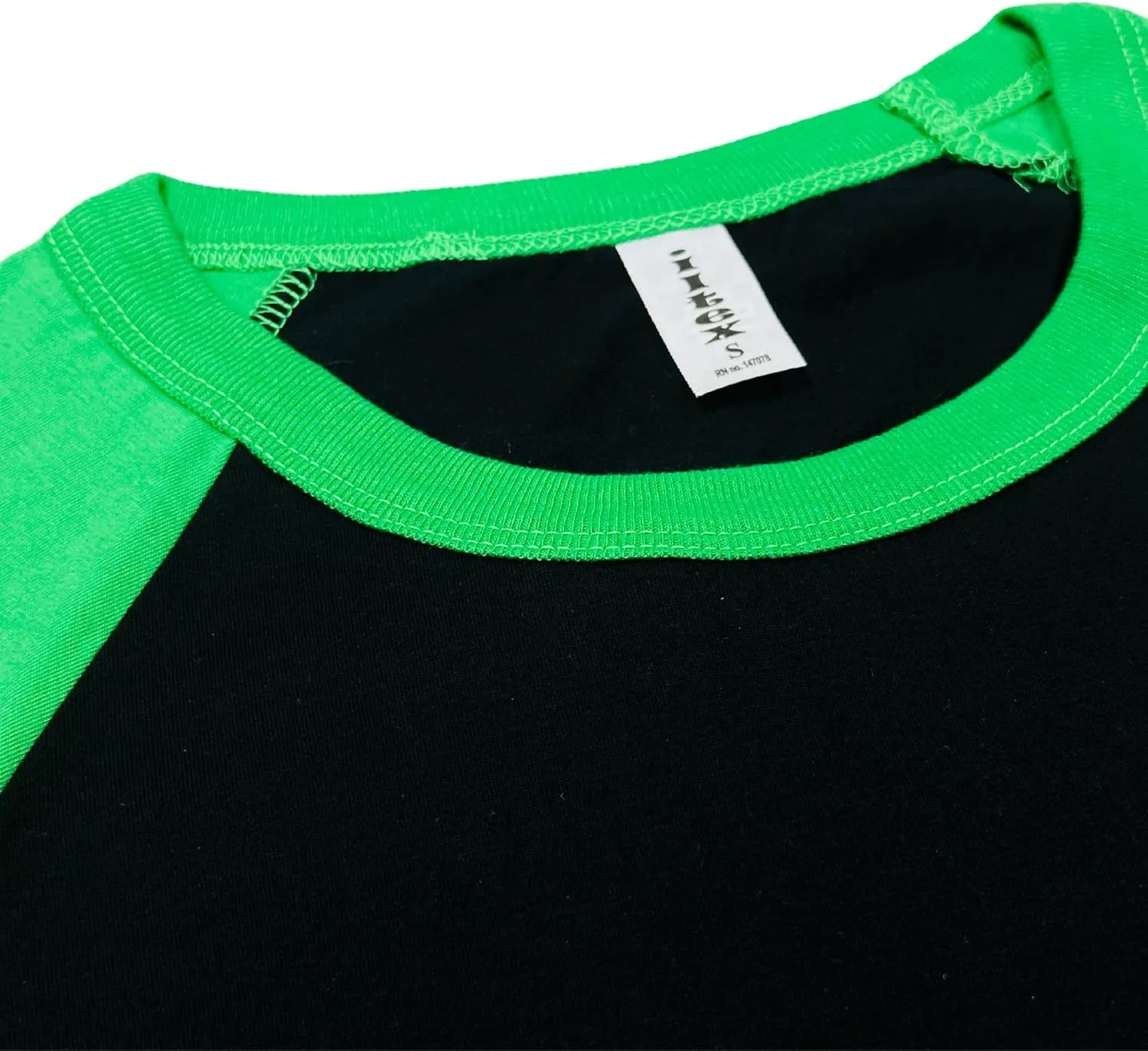 ILTEX Raglan T-Shirt 3/4 Sleeve Athletic Baseball Jersey Unisex (30  Colors)