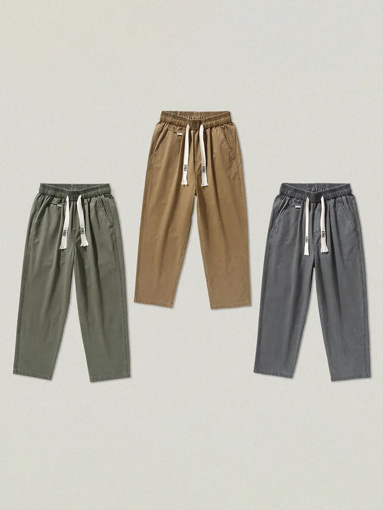 Men'S Washed Loose Joggers