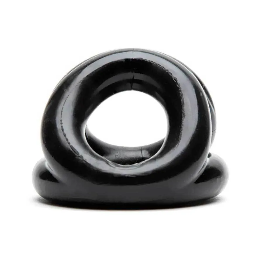 Oxballs Tri-Sport 3 Ring Cock and Ball Ring Stretcher Black