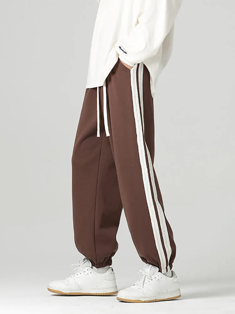 Striped Drawstring Jogger