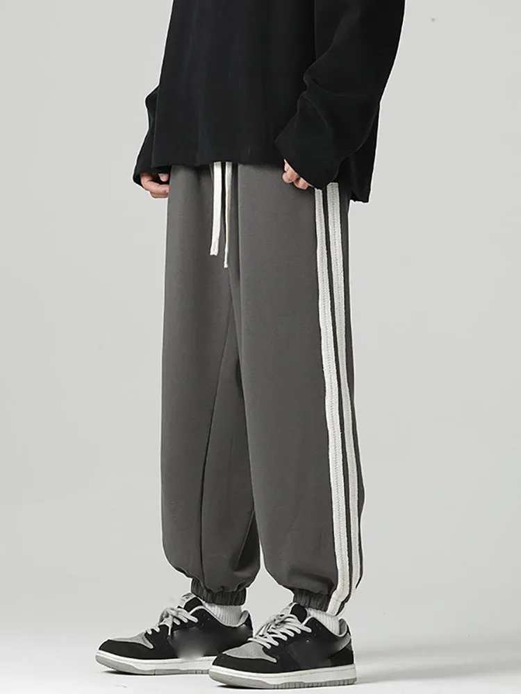 Striped Drawstring Jogger